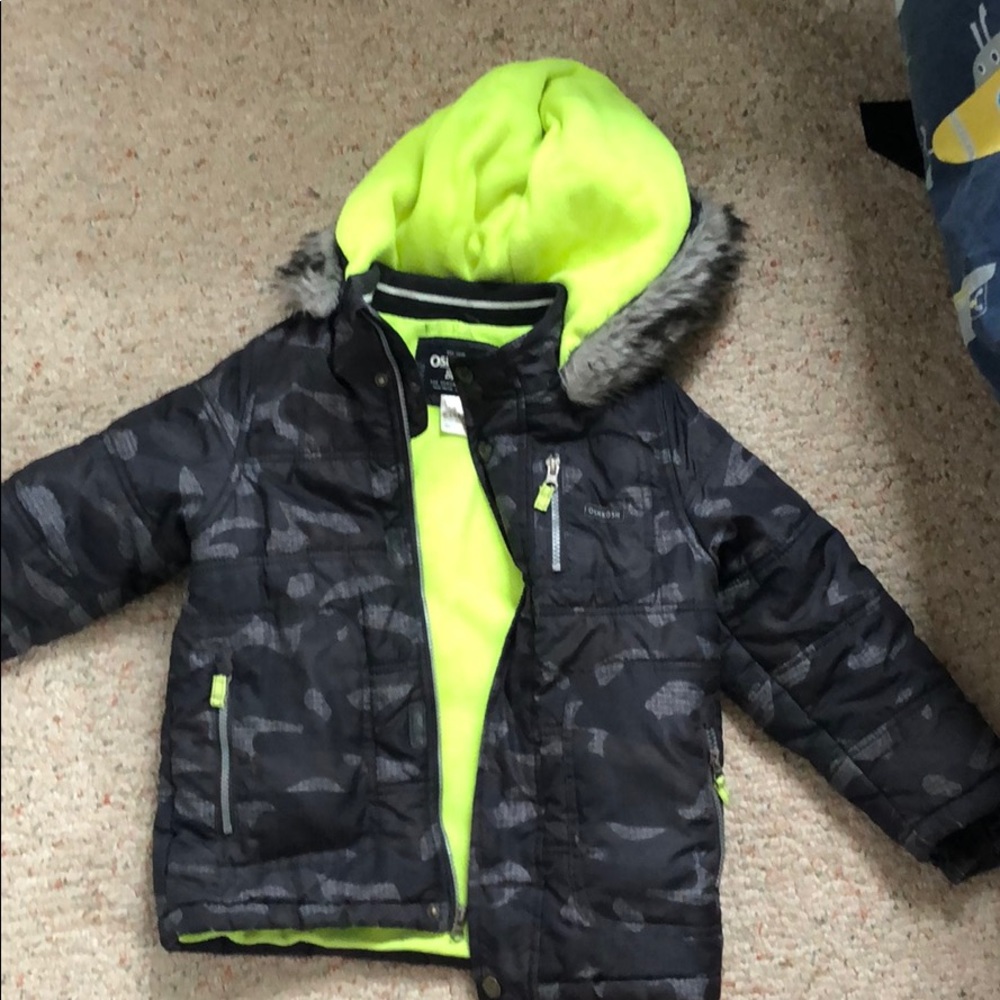 Oshkosh size 7 kids coat